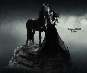 _black_horse_and_black_princess__by_ruhmorqu-d4saea9